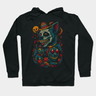 Zombie dog circus Hoodie